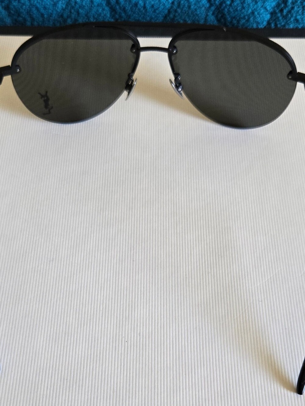 YSL Aviator Sunglasses Classic 11/F M 005 - Picture 3 of 11